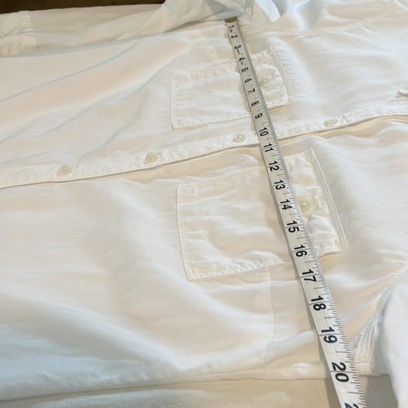 Eddie Bauer White Button Down - Picture 9 of 11